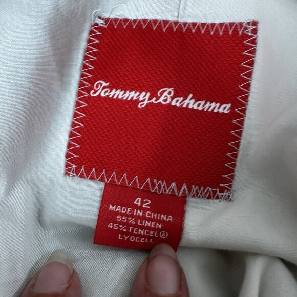 Tommy Bahama Men's Linen Shorts Size 42 Multicolor Plaid 10’’ Inseam Bermuda x 2 - Picture 7 of 11